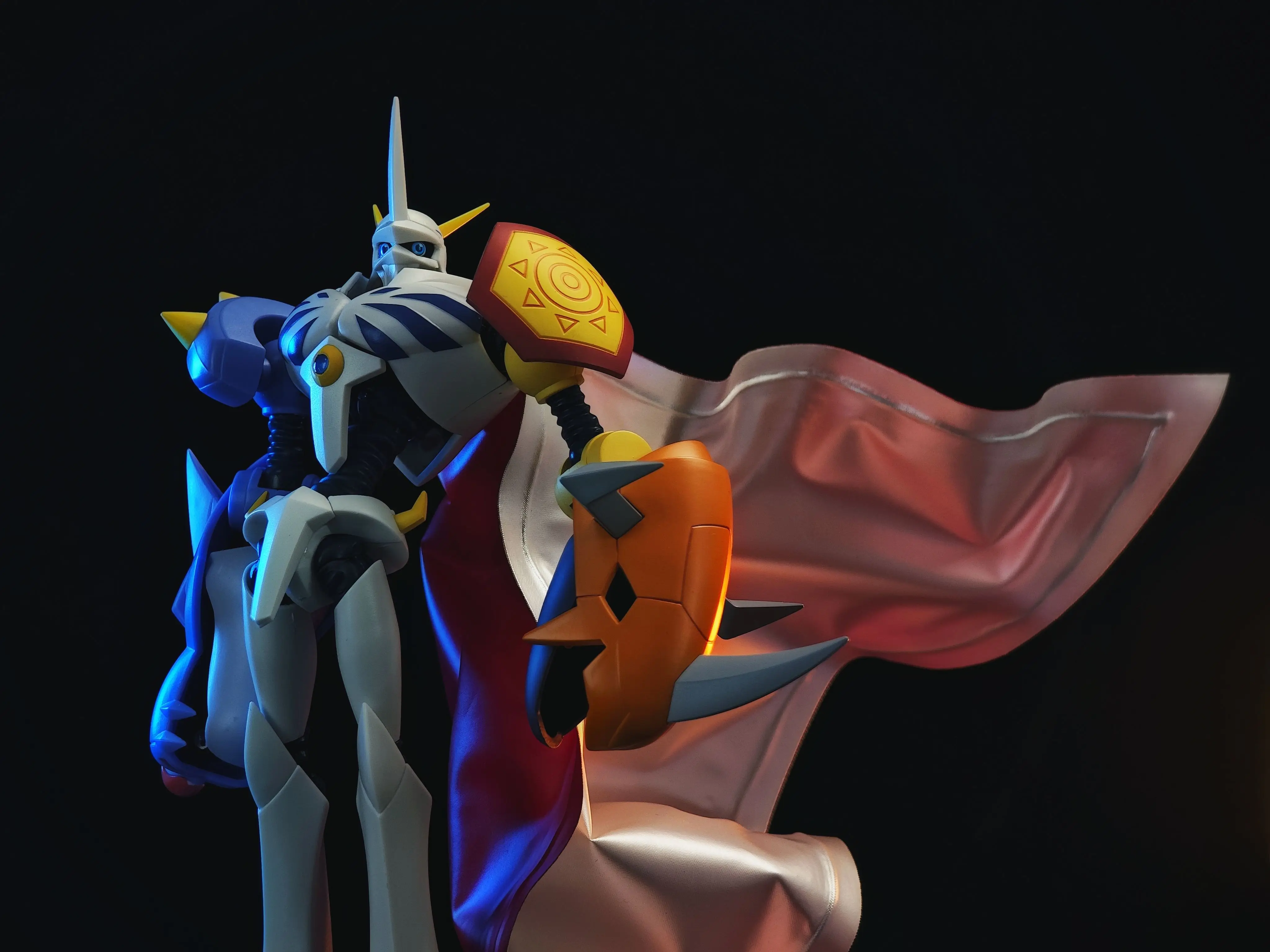 Фото Digimon Adventure Handmade 1/12 масштаб Omegamon японское аниме аксессуары для одежды плащ для 6 дюймов экшн-фигурки игрушки №3