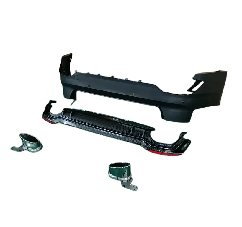 Высококачественный задний бампер для Audi A4 B9 модифицированный к RS4 диффузор с