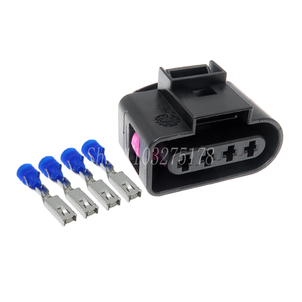 

1 компл. 4 контакта 4B0973724 F371800A 4B0 973 724 Автомобильная Катушка зажигания штекер для VW Audi автомобильный проводной Кабельный соединитель