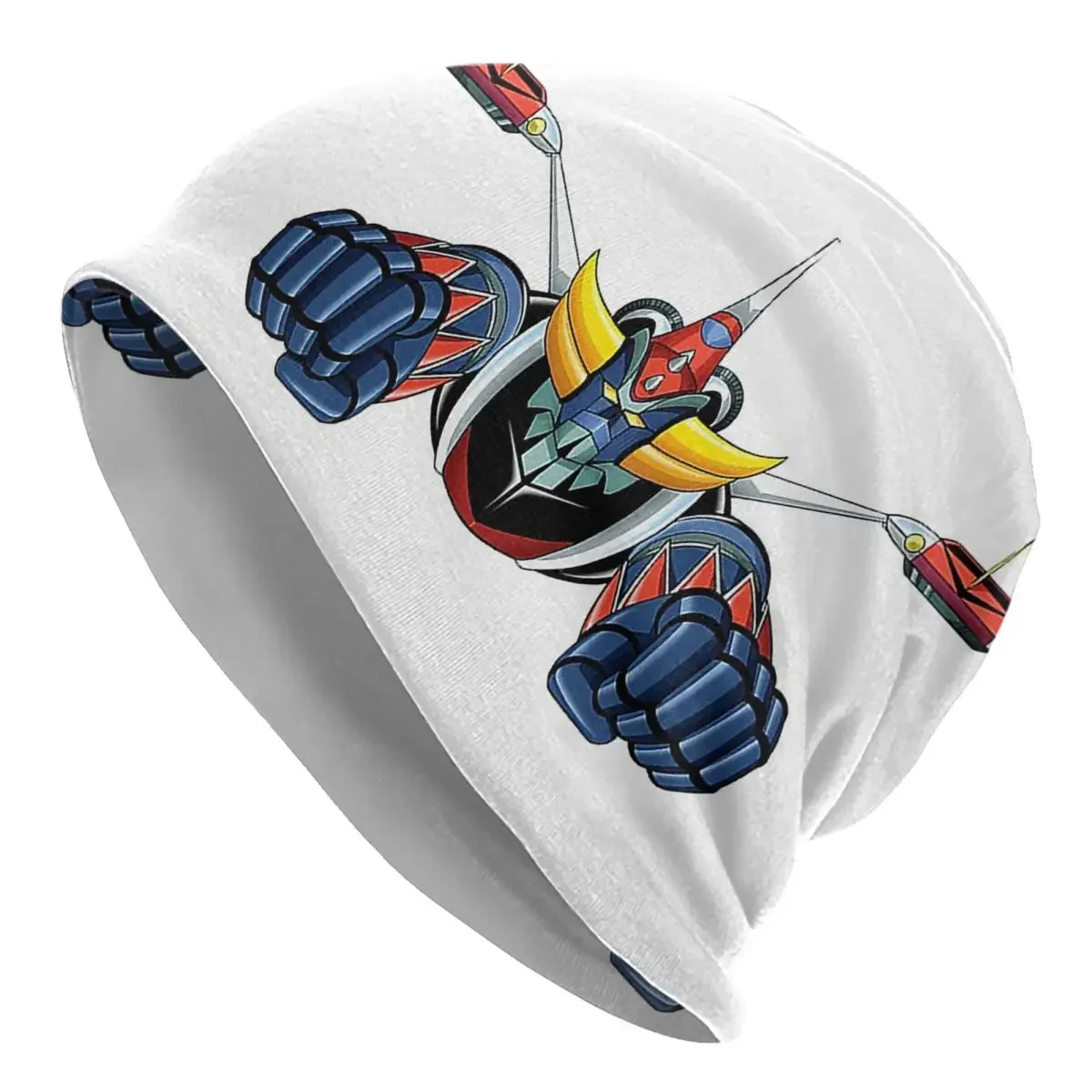 

Шапка-бини вязаная унисекс, на осень/зиму