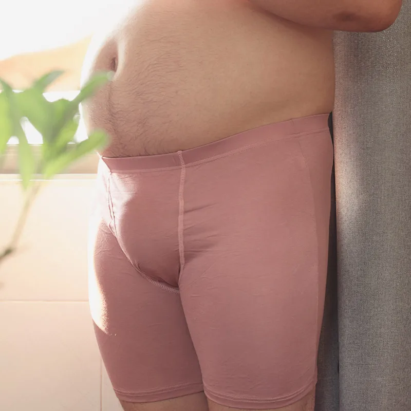 Боксеры с открытым механизмом больших размеров мужское нижнее белье свободные