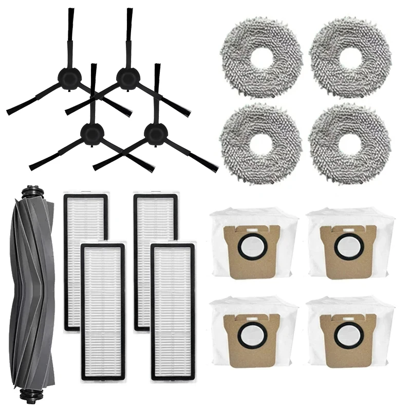 

Запчасти для роботов-пылесосов Dreame L20 Ultra/L30 Ultra/X20 Pro