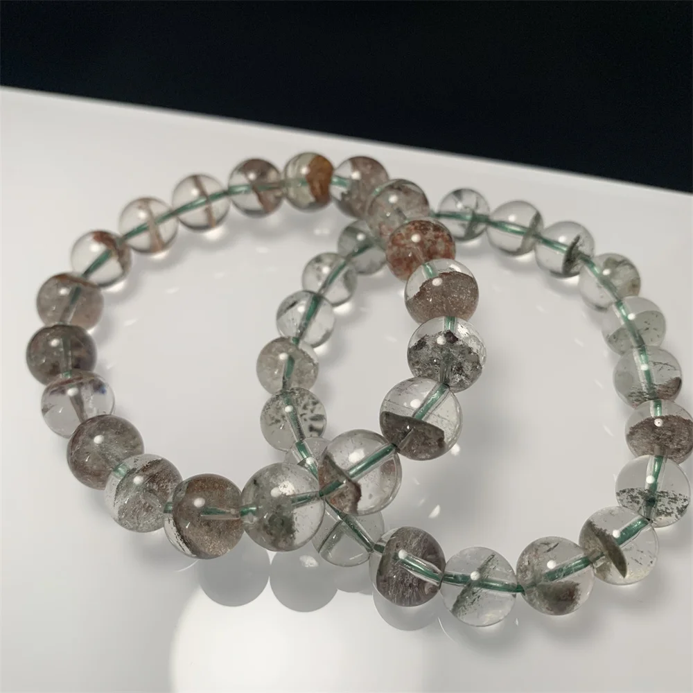 Натуральные Редкие горшечные кварцевые браслеты с ландшафтом женские красочные