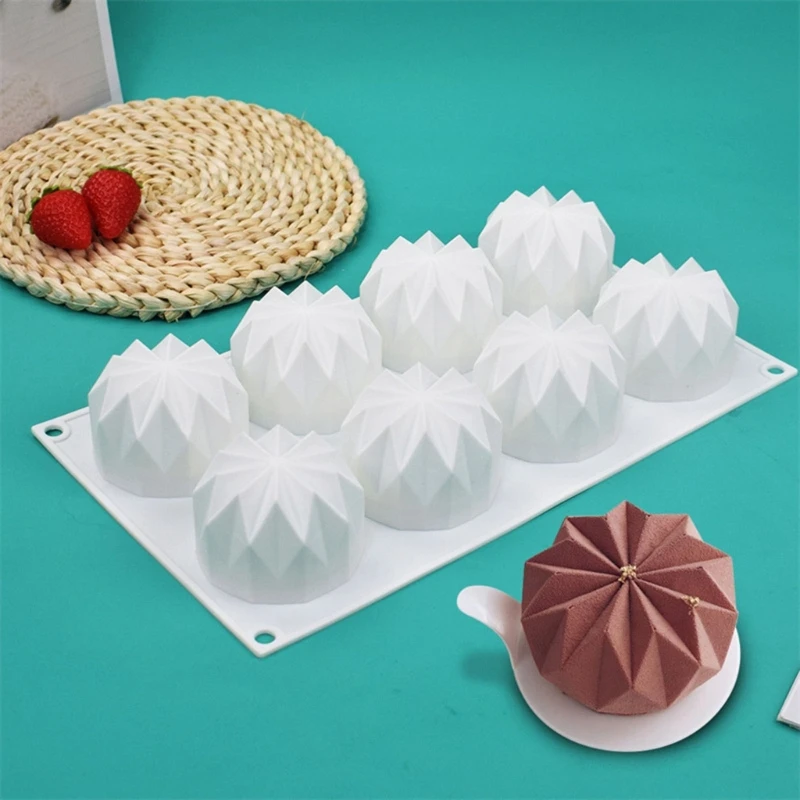 

Silicone Chocolate Mould Fondant Molds Jewel Shape Silicone Material Household Baking Mold DIY Cake Decorating Gadgets