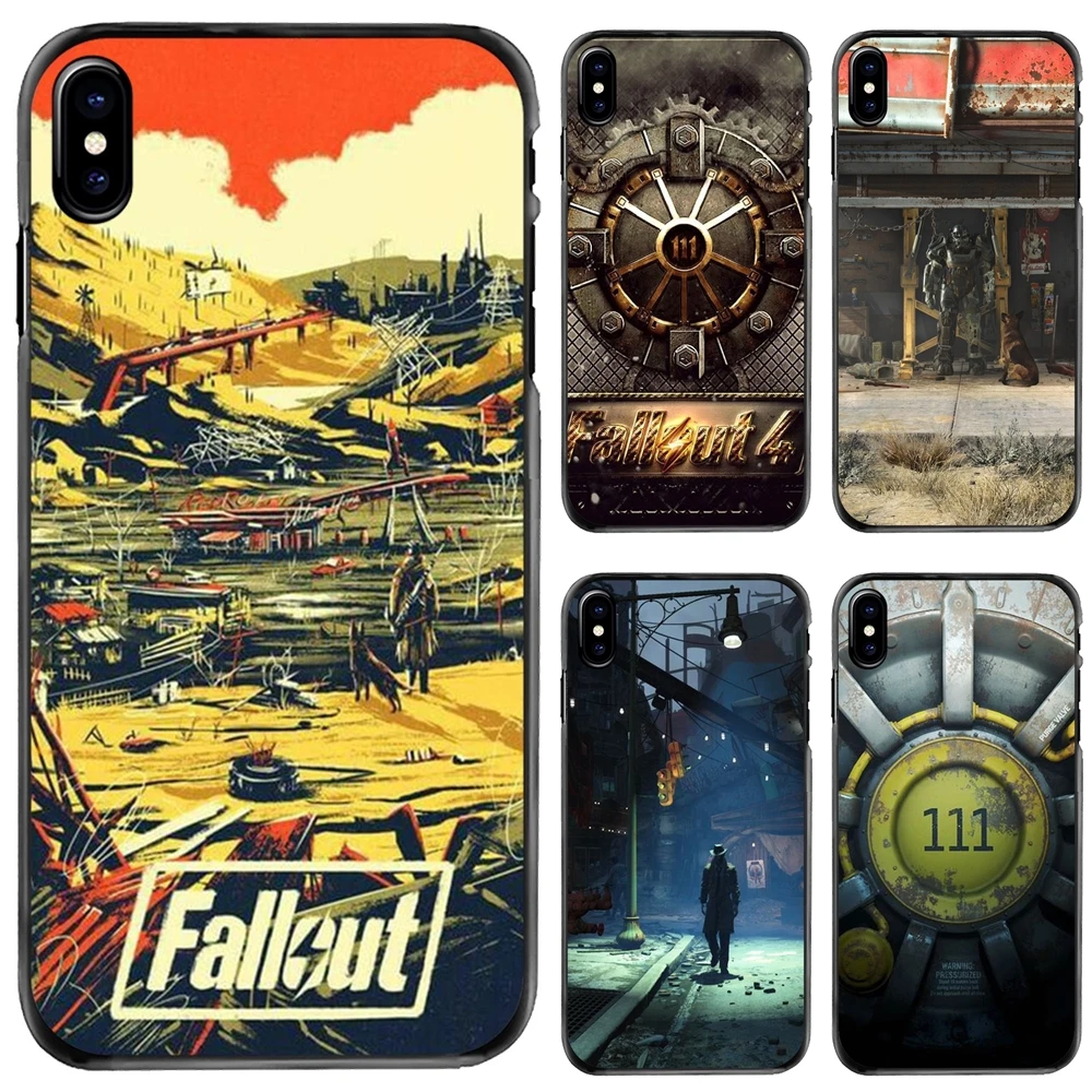 

For Apple iPhone 11 12 13 14 Pro MAX Mini 5 5S SE 6 6S 7 8 Plus 10 X XR XS Hard Phone Shell Case game Fallout 4