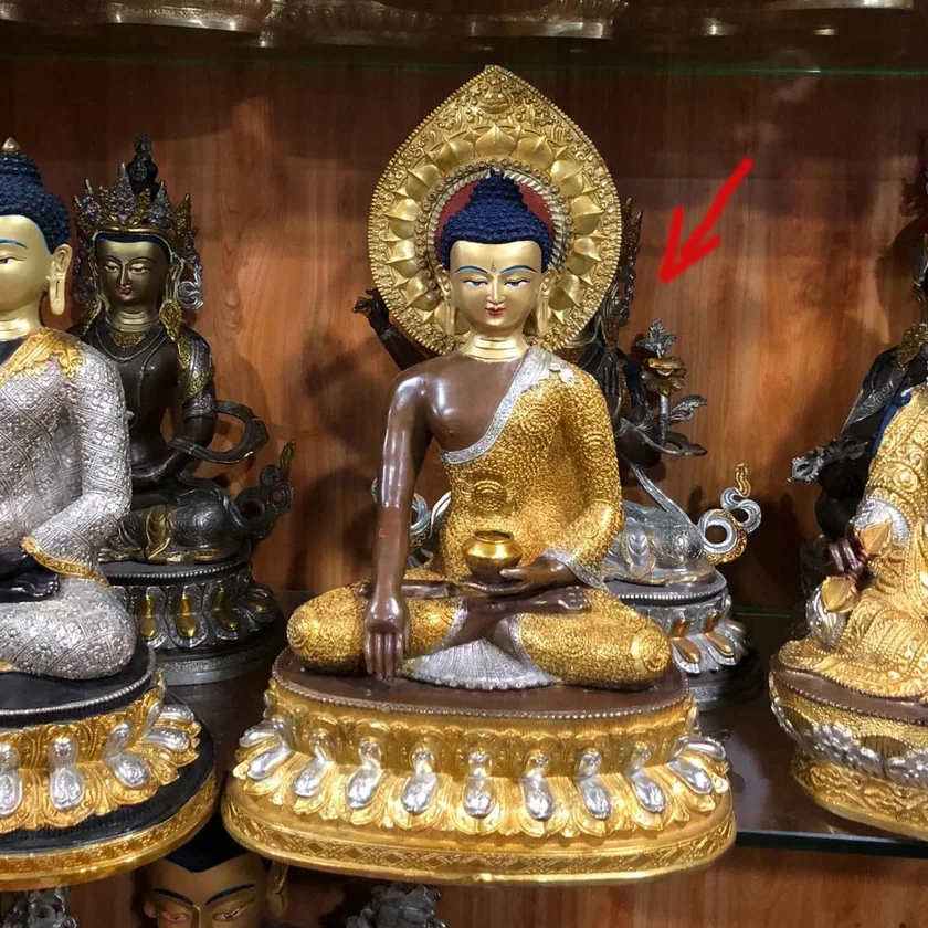 Большой буддистский храм 48 см благословенный удачный высококачественный