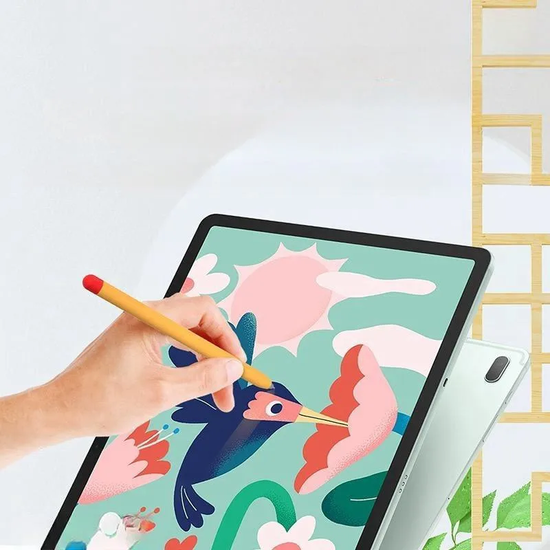 Фото Пенал для Samsung Galaxy Tab S6Lite S7 S8 Ultra S9 FE Plus, защитный силиконовый ударопрочный нескользящий чехол для планшета №5