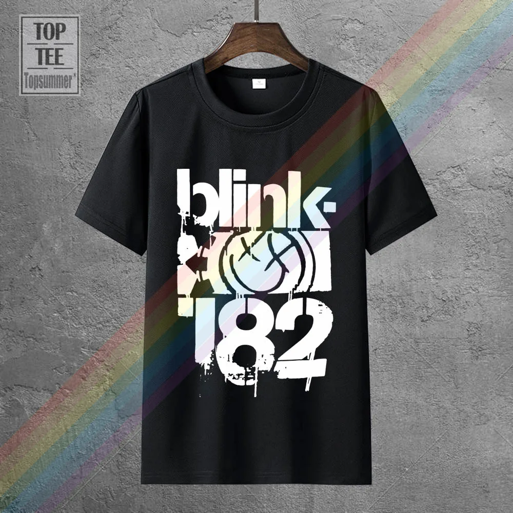 

Blink 182 Blink 182 2003 Album Cover T-Shirt Fashion Men And Woman T Shirt New Men Cotton T-Shirt