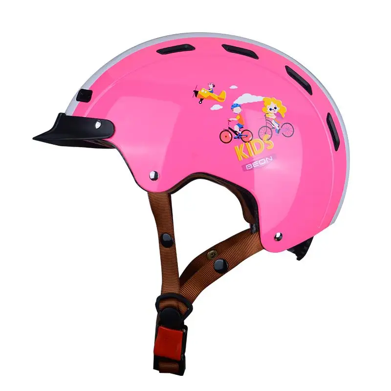 

Шлем детский со съемной вставкой, дышащий, в горошек, для езды на мотоцикле, для мальчиков и девочек