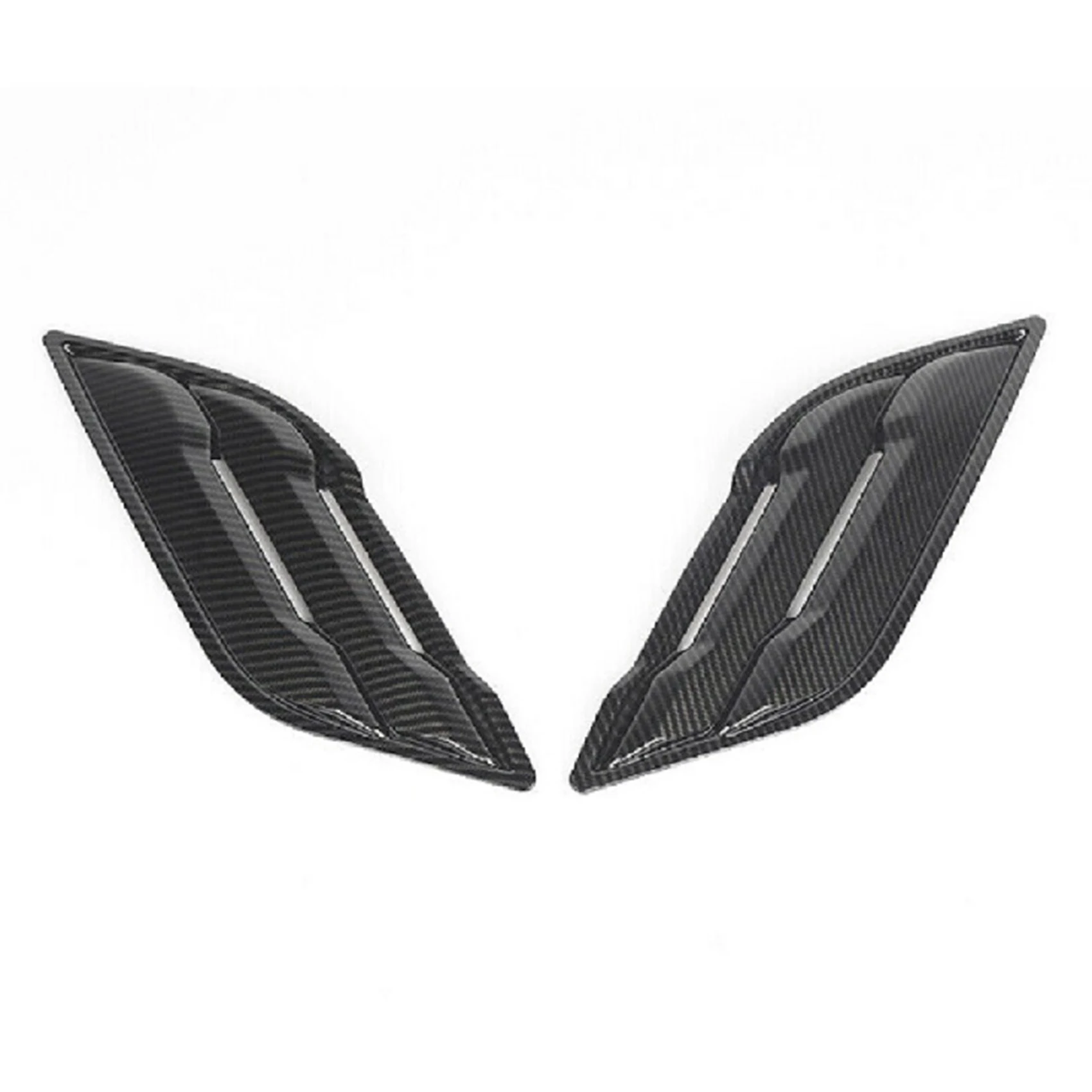 

2Pcs Car Front Fender Side Air Vent Cover Trim Air Vent Fender Cover for Ford F150 Raptor 2015-2020
