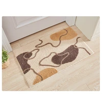 non slip bathroom floor mats flocking toilet entrance mat absorbent foot mats quick drying door mats household bathroom rugs