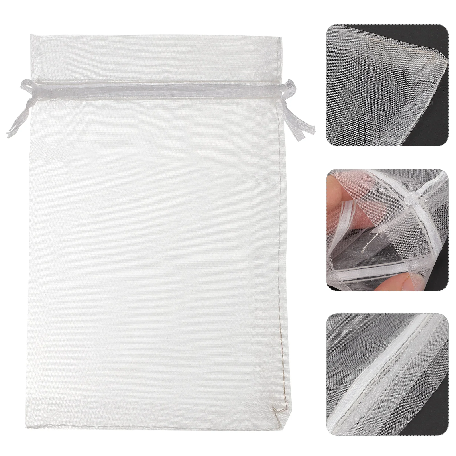 

100 Pcs Fruit Protection Mesh Bag Vegetable Anti-Insect Bags Strawberry Grape Netting Plants Pouch Barrier