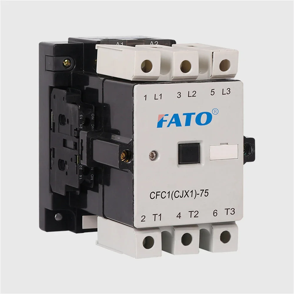 Контактор переменного тока CFC1 (CJX1)-9 12 22 32 63 75 85/22 380 В 220 110 в контактор 50 Гц/60 Гц
