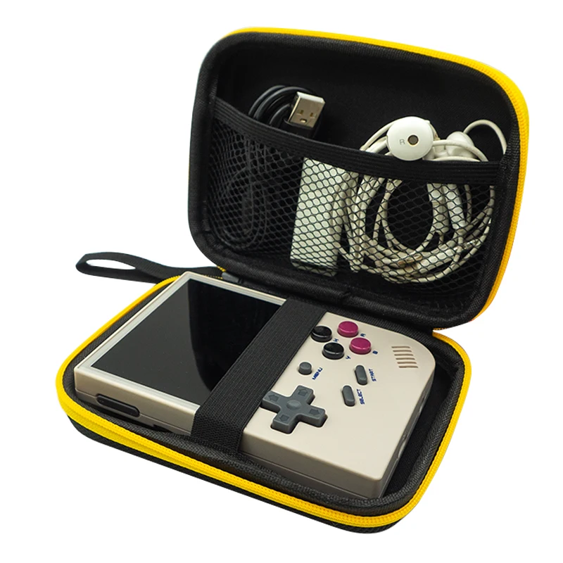 

Black Bag for Anbernic RG35XX for RG353V Retro Handheld Game Player Black Case of Video Game Console Portable Mini Bag