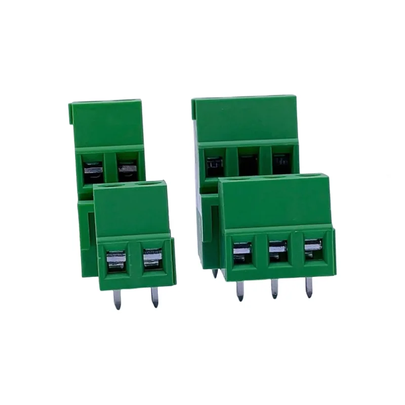 1000 шт./лот DG/KF/127-5 0 127hl-a-5. 0/5 08 мм винтовой клеммный блок PCB 2P 3P медный штифт 300 В/10 А