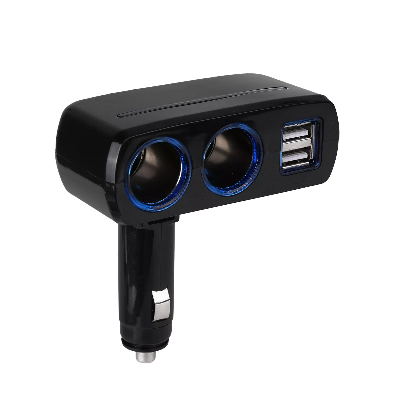 

Auto Universal Car Cigarette Lighter Dual USB Charger socket power adapter 2.1A/1.0A 80W Splitter Charger 12-24V