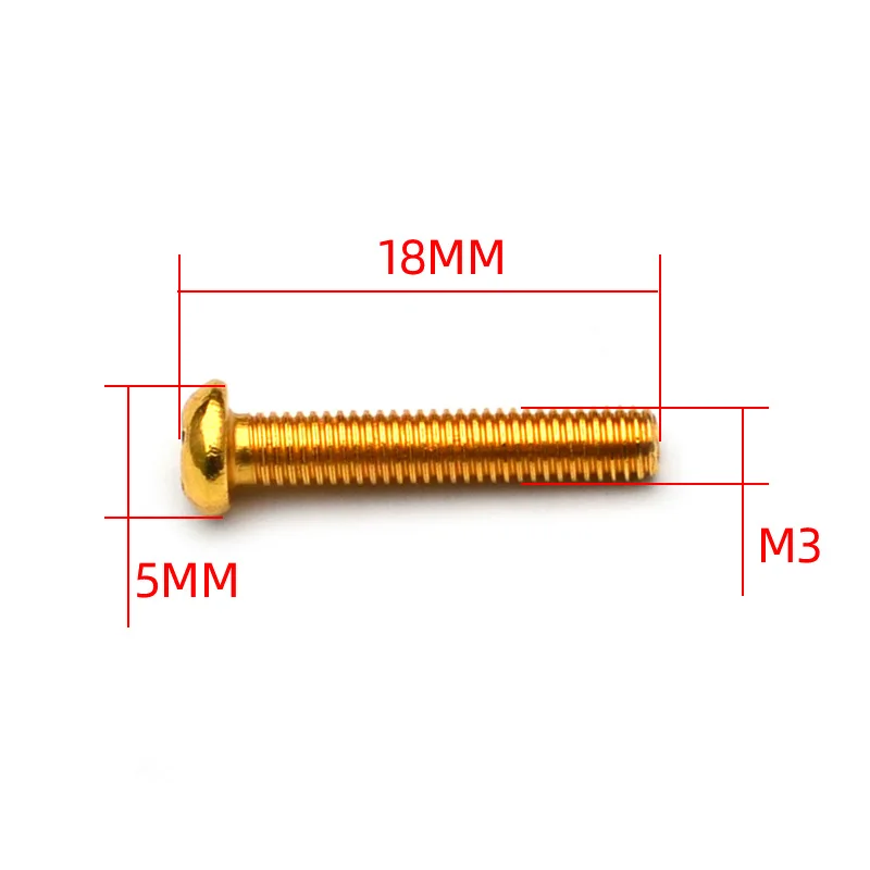 6 шт. Винты для гитары седло электрогитары регулируемые винты m3x18 мм гитарного