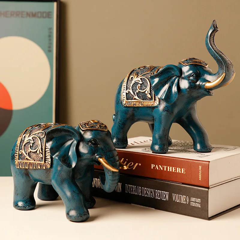 

Resin Crafts Lucky Object Decoration Home Living Room Entrance TV Cabinet Decorations Housewarming home accessories