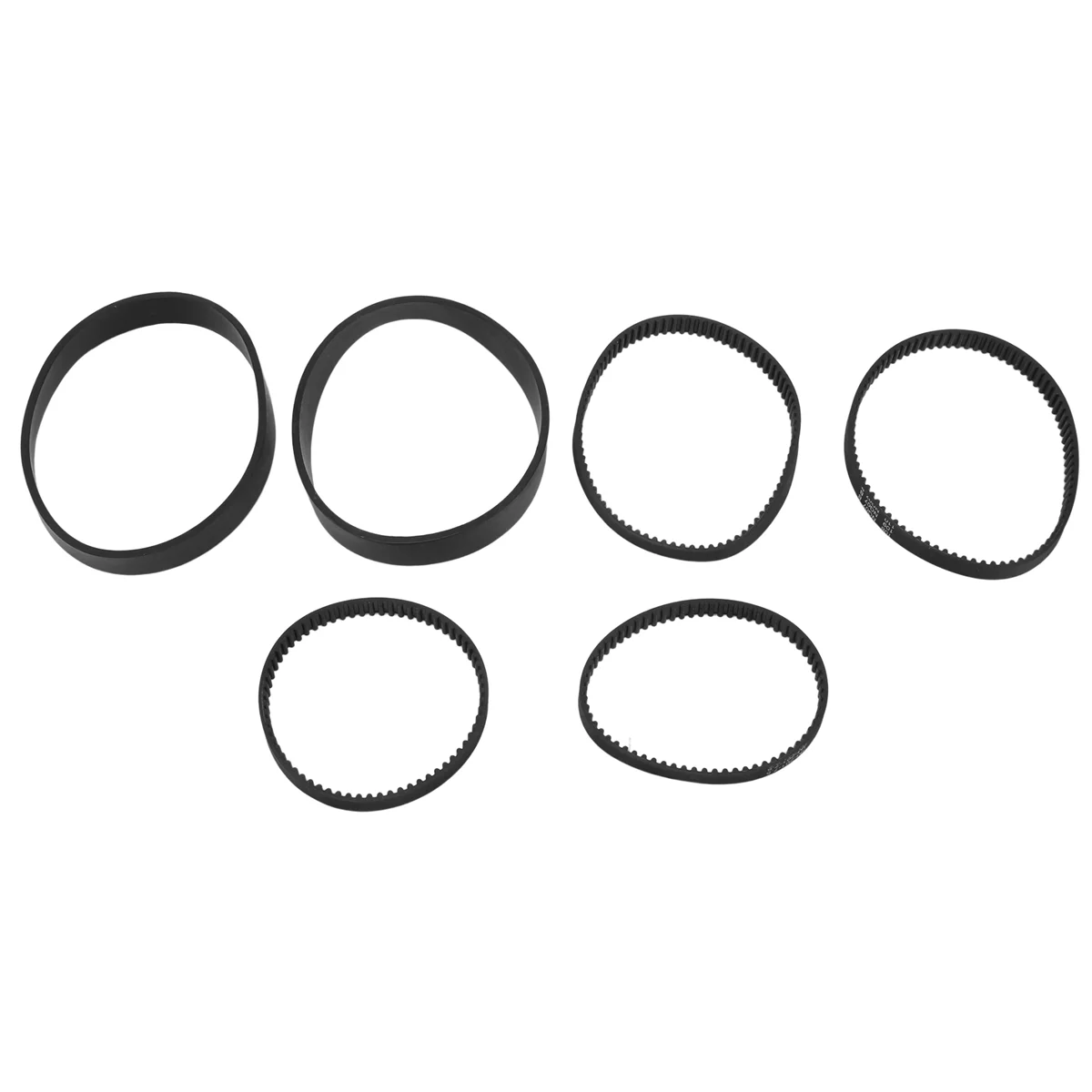 6PCS Replacement Vacuum Belt Set for Bissell ProHeat 2X Revo