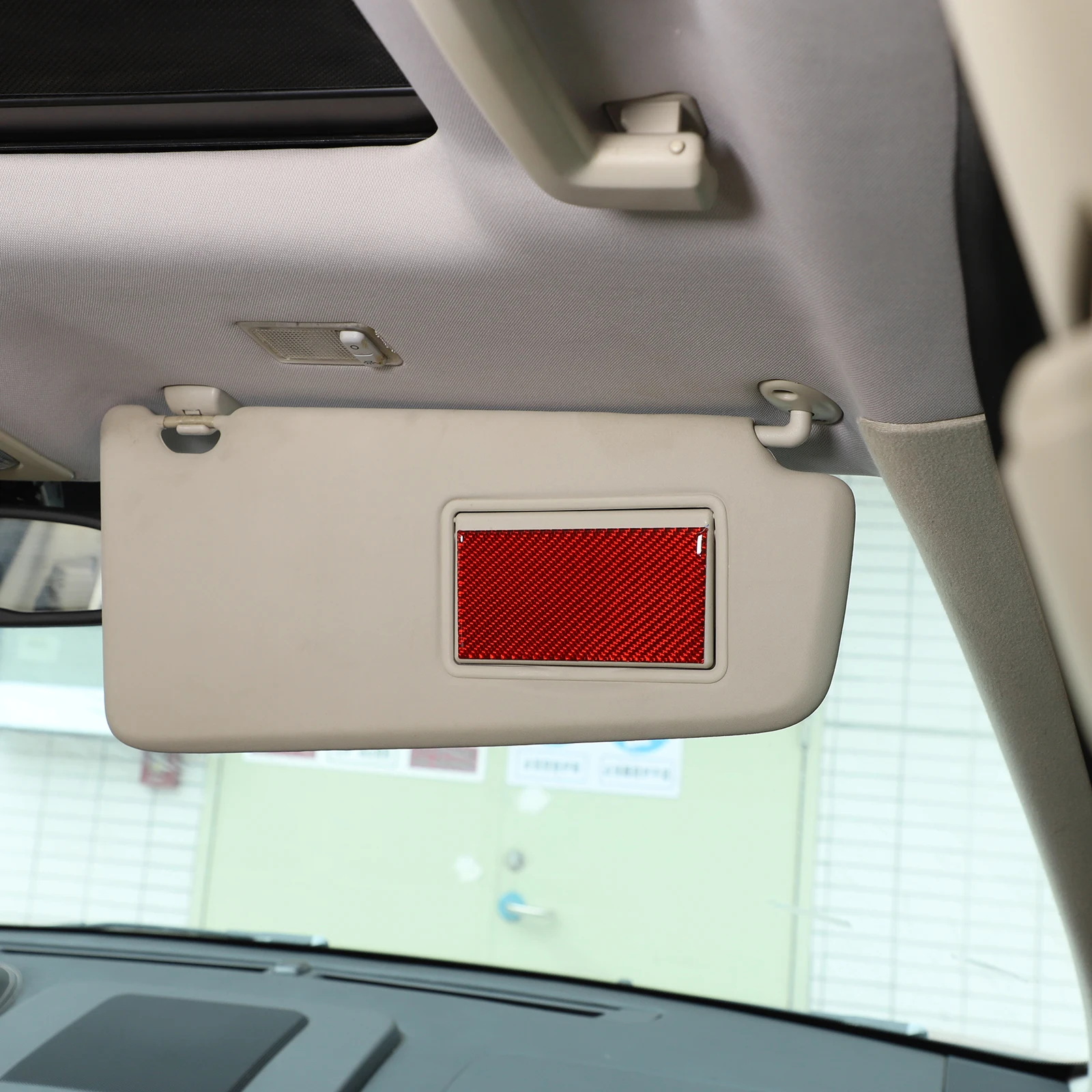 Мягкое углеродное волокно автомобильная крыша солнцезащитный козырек панель