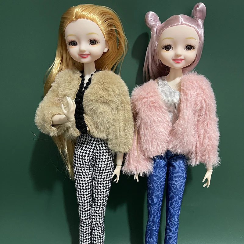 

Fashion Smile Face 30cm Girls Doll Plastic DIY Doll Toy for Girls Kids Toy Gift Lol Dolls with Shoes
