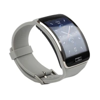 soft tpu wristband watch strap for samsung galaxy gear sm r750 bracelet watchband black blue belt