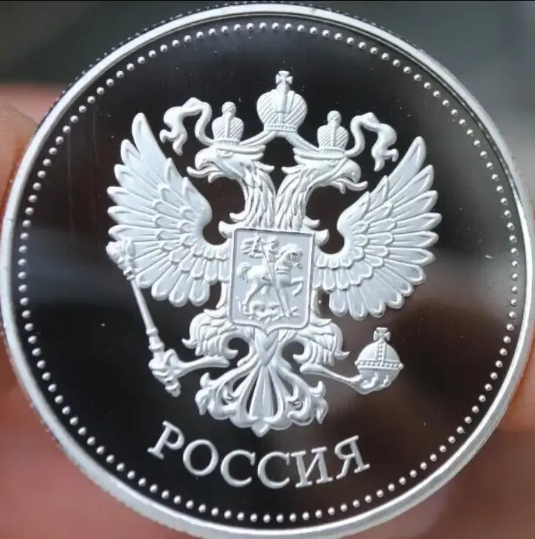 40 мм попробуйте меня позолоченный Сувенирный медаль коллекция монет |