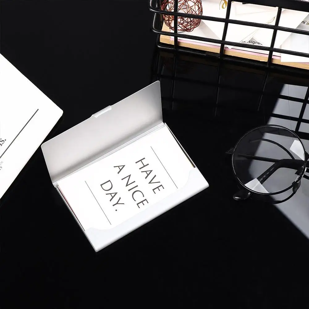 Лидер продаж металлический держатель Серебряная коробка нержавеющая сталь