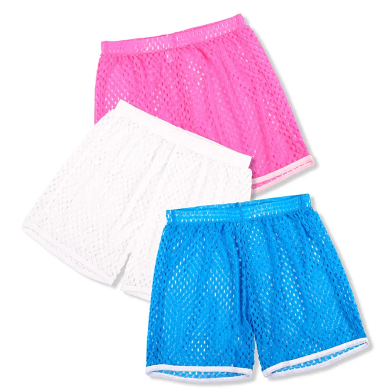 Шорты мужские для бега пикантные боксеры с сетчатым верхом дышащая свободная