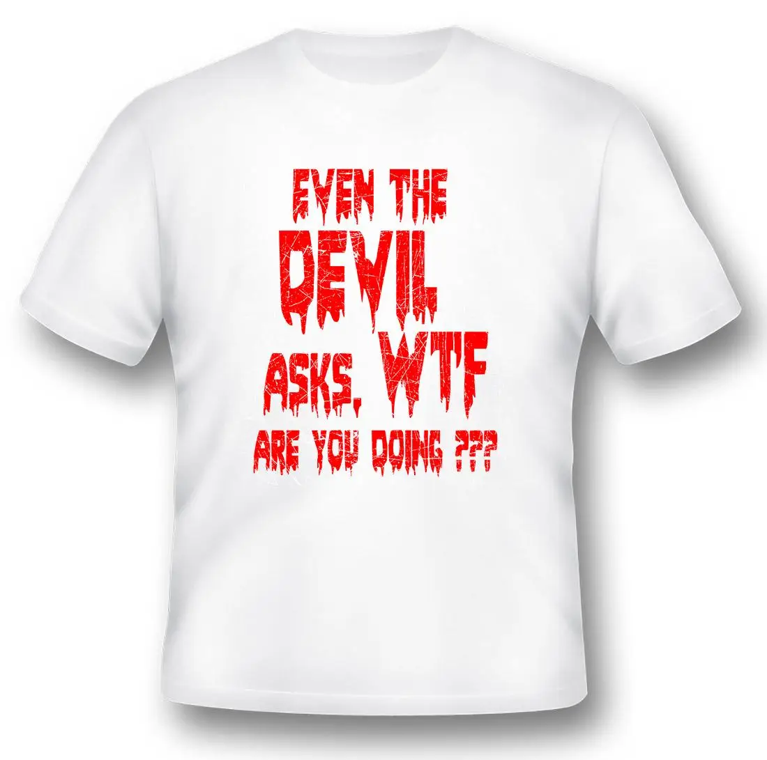 Равно спросить дьявол WTF делают черную или белую футболку.