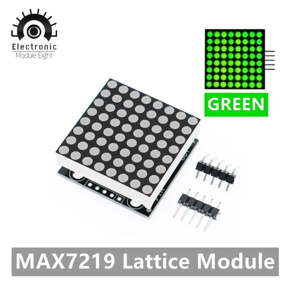 Модуль точечной матрицы MAX7219 модуль микроконтроллера дисплей готовые товары