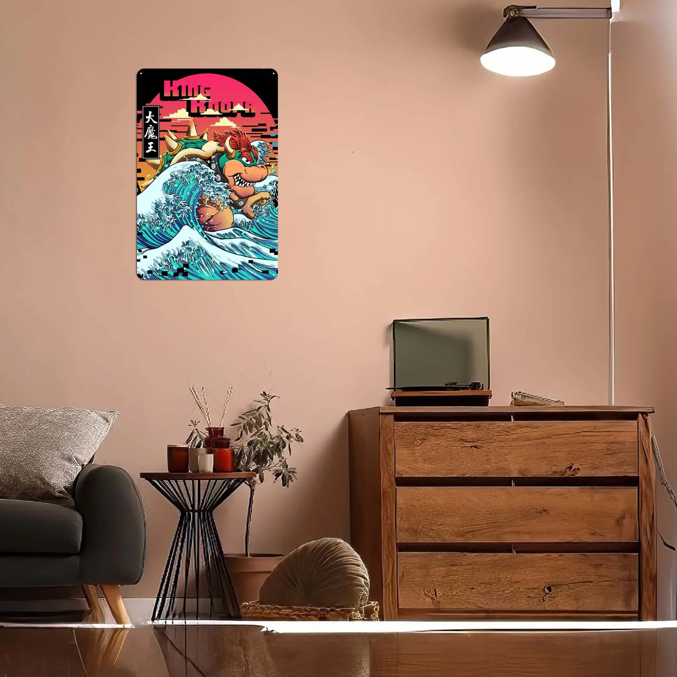 Игровой металлический постер Its King koooopa дверной знак металлическая фотография