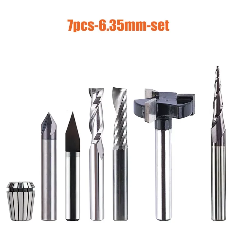 

DREANIQUE набор концевых фрез по дереву 7 шт.