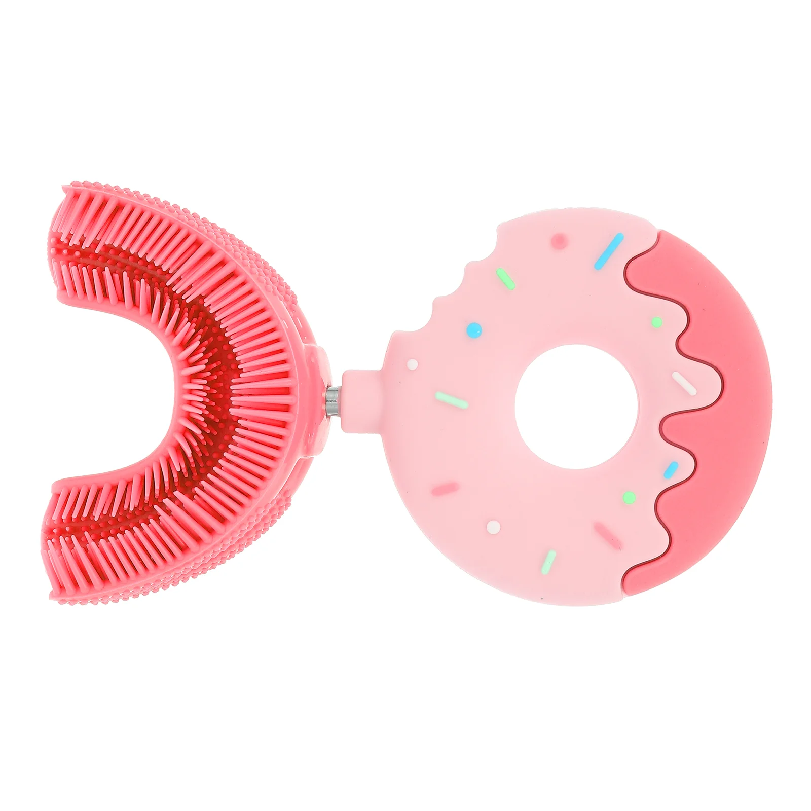 

Household Household Cleaning Brushes Teeth Cleaning Tool Kids Mouth Manual Silicone Soft Fur Children Care
