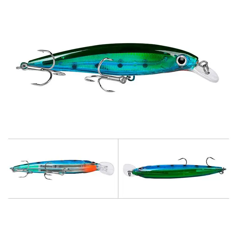 10 шт. рыболовные приманки с острым крючком