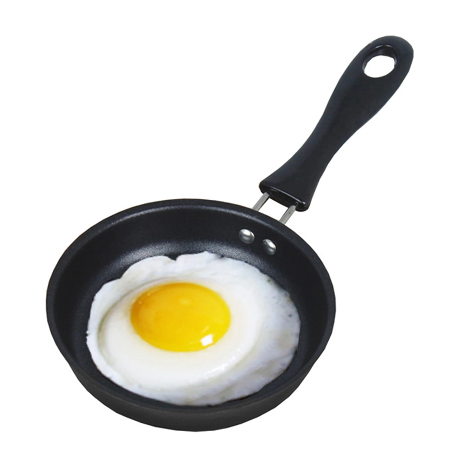 

Небольшая антипригарная сковорода 12 см, жаропрочная сковорода для приготовления яиц на природе
