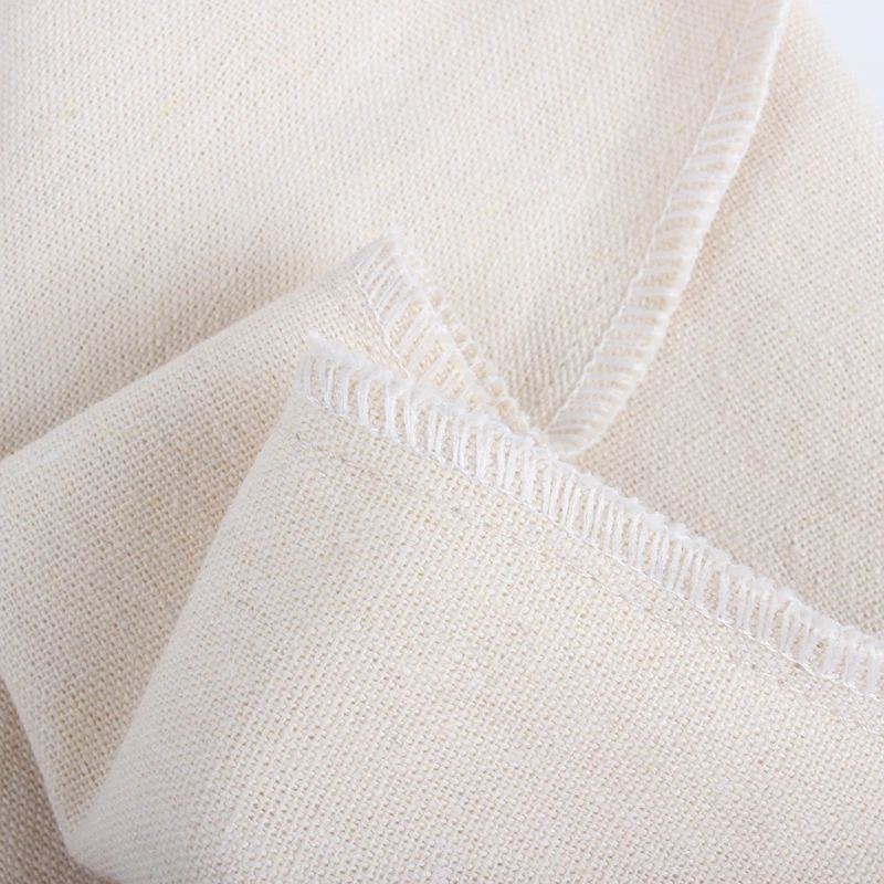 Мешочек на шнурке из льняные Подарочные мешки натурального хлопка 50 шт.