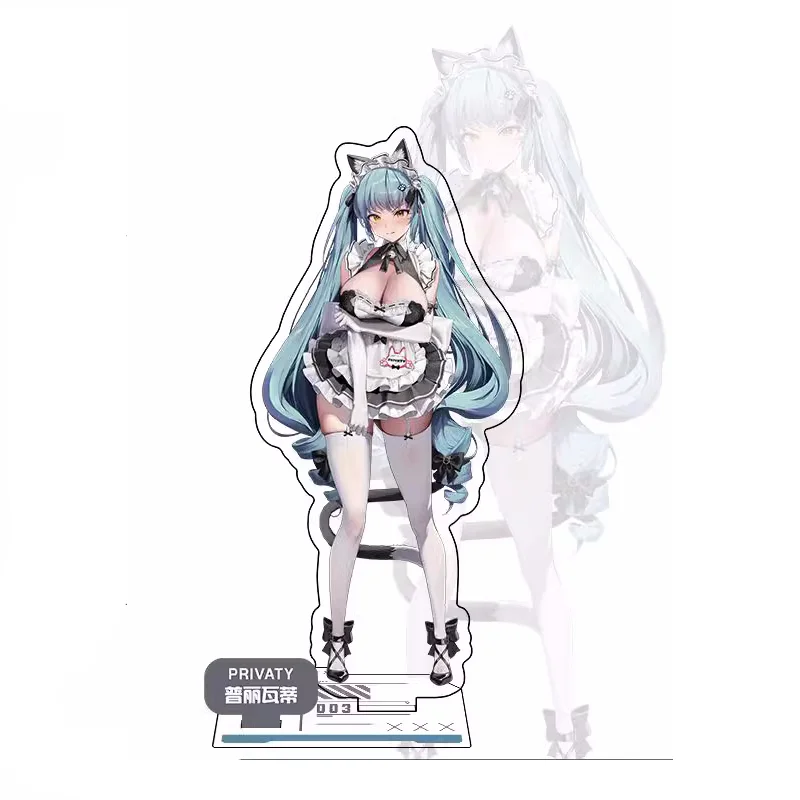 Goddess of Victory Nikke Official new game Acrylic Double Insertion Plaque stand Pure Grace Rumani acrylic desk ornament