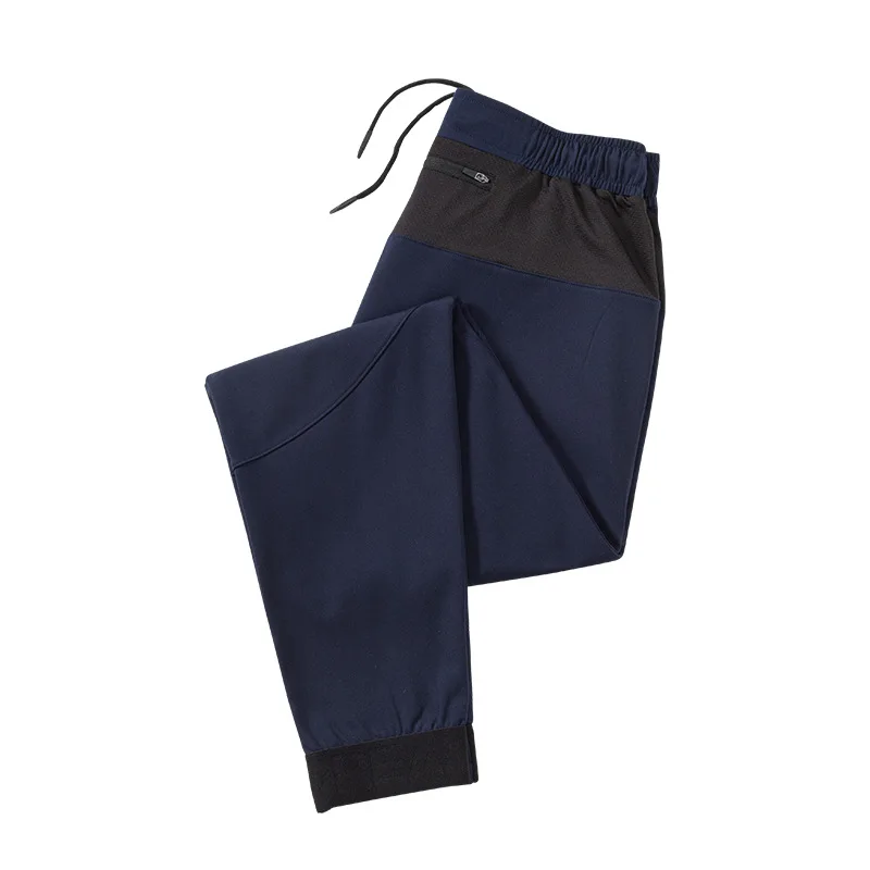 Lulu. Men's Jogging Sweatpants Thin Velvet Mid Waist Sports Casual Pants Warm Elastic Outdoor Training Running Trousers Winter