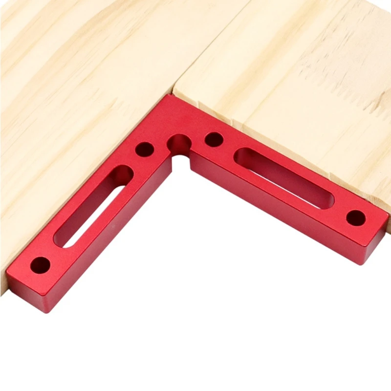 

Прямоугольный зажим 90 градусов, точный прямоугольный зажим из алюминиевого сплава, прямоугольный зажим для шкафа, красный инструмент