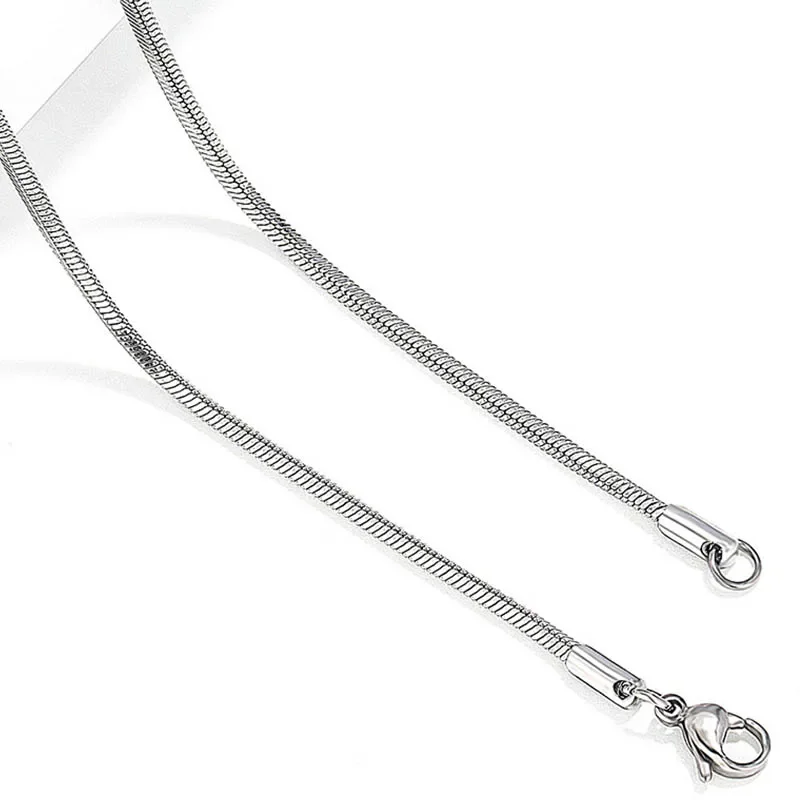 Ожерелье-цепочка из змеиной кости мужские украшения на шею модное колье