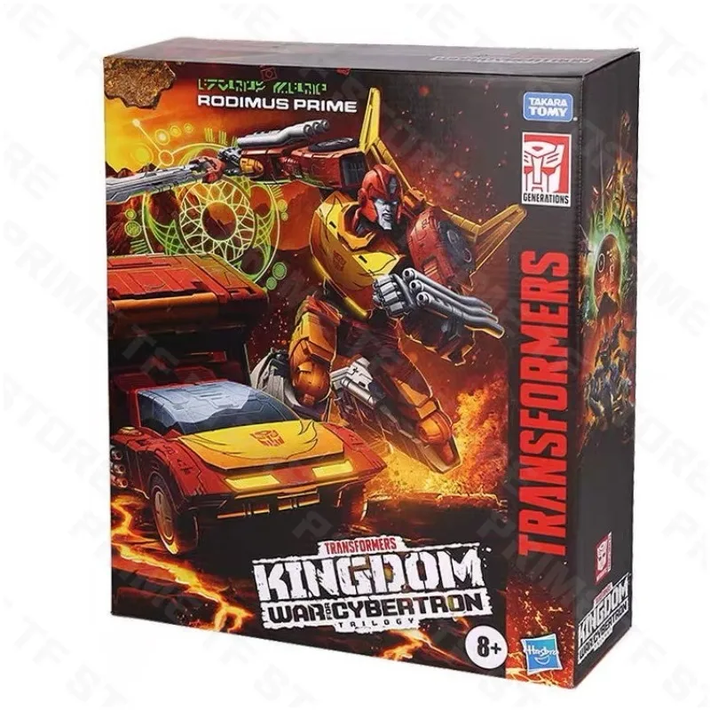 Фото Оригинальная коллекционная модель аниме-фигурки Hasbro Transformers War for Cybertron Kingdom WFC-K29 Rodimus Prime Commander-class №5