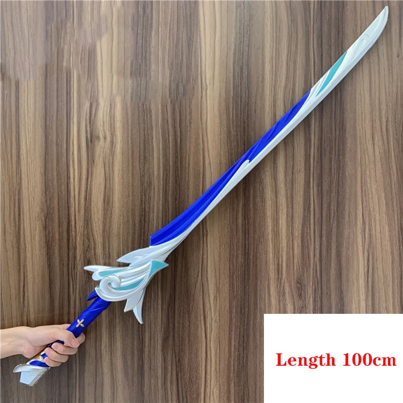 Genshin Impact Kamisato Ayaka модель из искусственной резины взрослые детские игрушки длиной