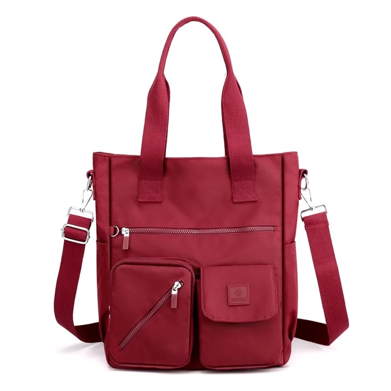 

Модная Водонепроницаемая нейлоновая сумка через плечо из ткани Оксфорд, женские вместительные Сумки, кошелек, дорожные сумки-мессенджеры, женская сумка на плечо
