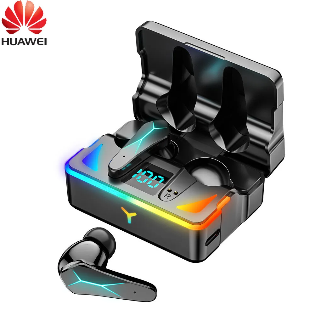 

Игровые наушники Huawei X7, TWS, Bluetooth 5,1, беспроводные наушники Hi-Fi с низкой задержкой, наушники-вкладыши с шумоподавлением и микрофоном
