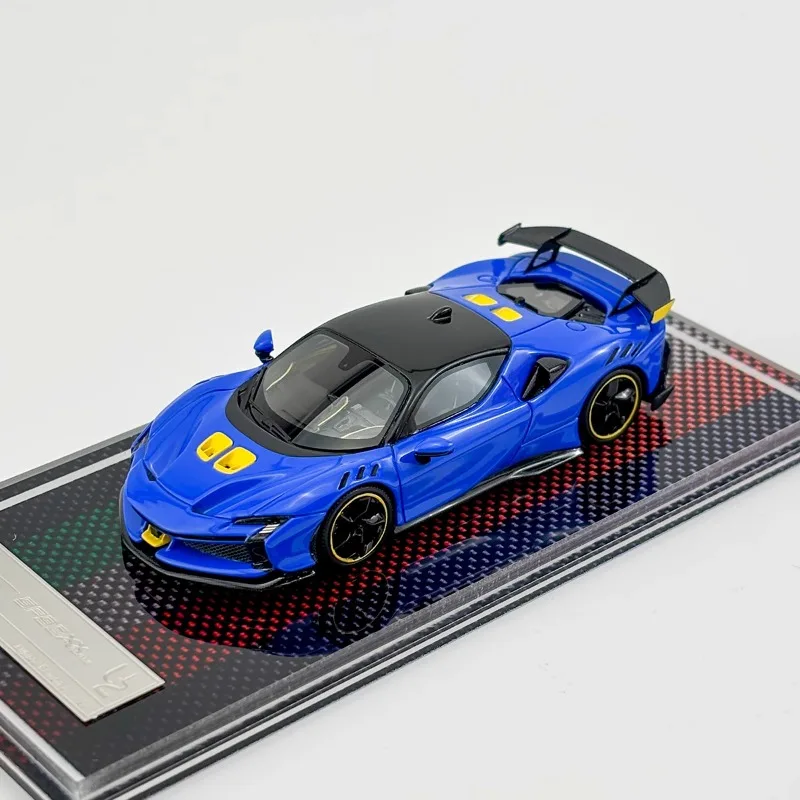 U2 1/64 SF90XX Stradale Ограниченная серия смолы для суперкара сплав игрушечный автомобиль