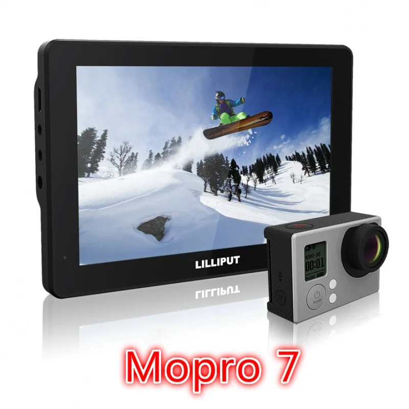 

LILLIPUT 7 inch action camera monitor IPS screen HDMI monitor Mopro 7