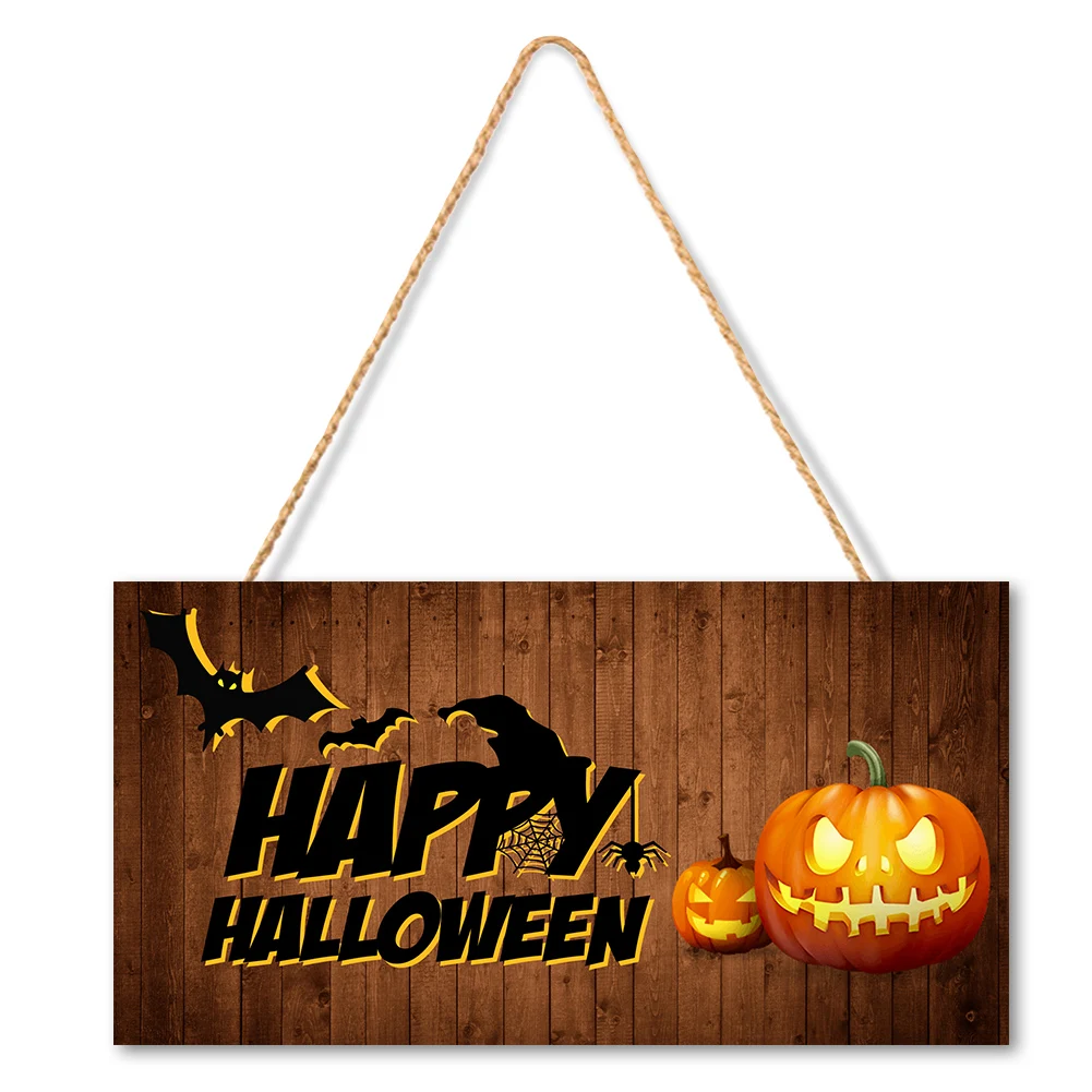 

Персонализированный декоративный знак, деревянный цветной принт на заказ, узор, логотип, настенные знаки вечерние НКИ, Хэллоуина, рождества...