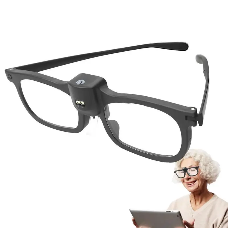 

Увеличительные очки со встроенной линзой, очки для чтения со встроенной линзой в оправе, увеличительное стекло с увеличением в 1,8 раз