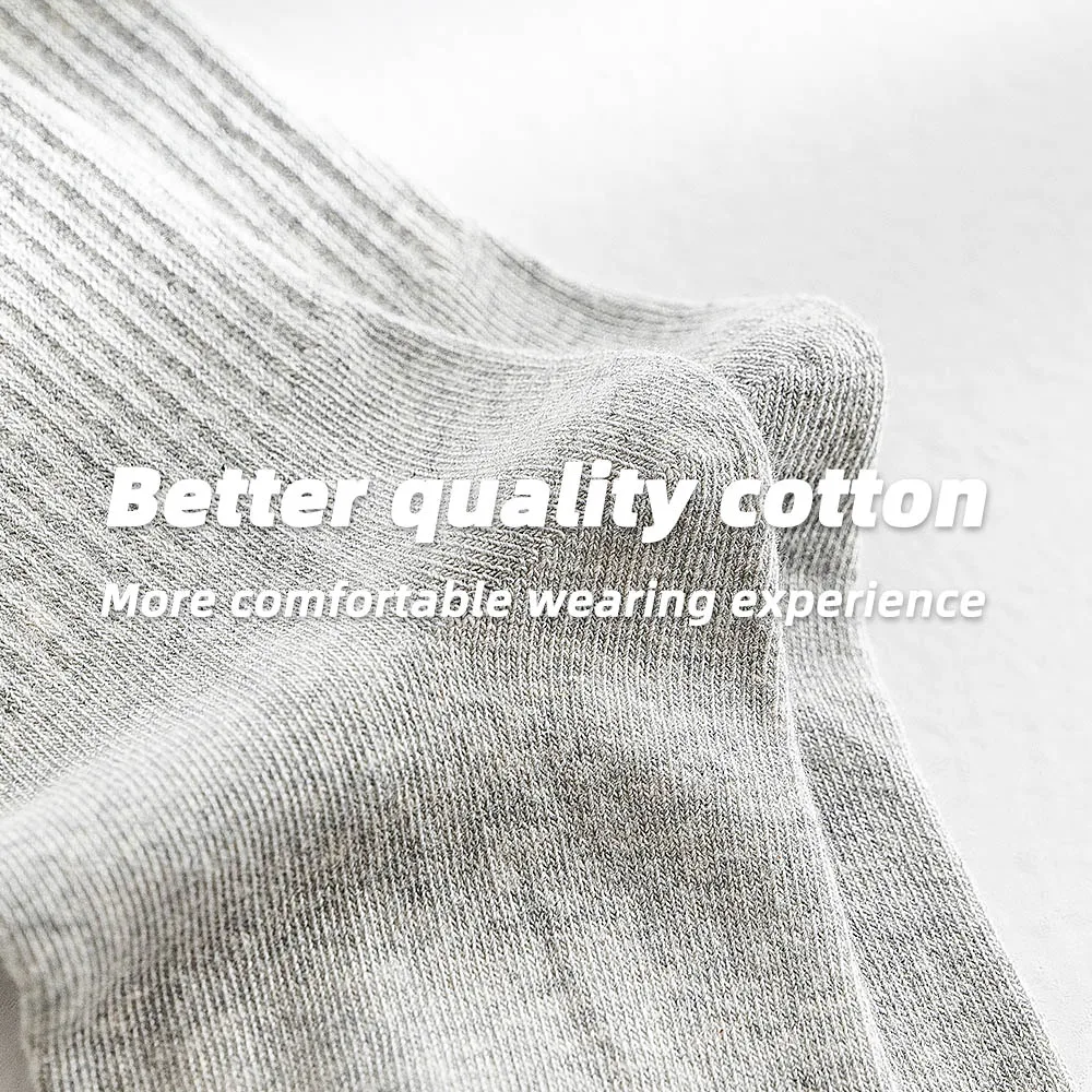 Black And White Socks Women's Mid-tube Socks Spring And Summer Thin Style Long Men's Socks Ins Trend Solid Color Pile Socks